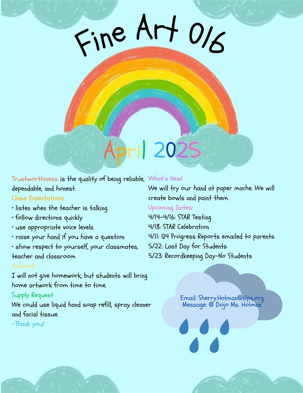 April Newsletter